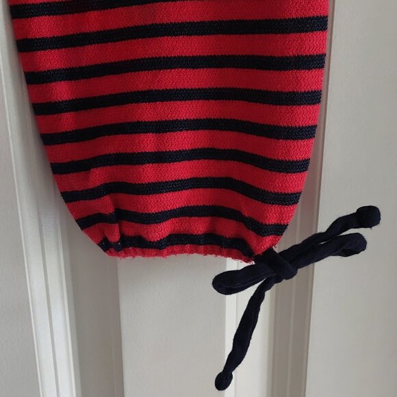 Talbots Red & Blue Stripe Long Sleeve Sweater Top Women's Size XS - Picture 5 of 9